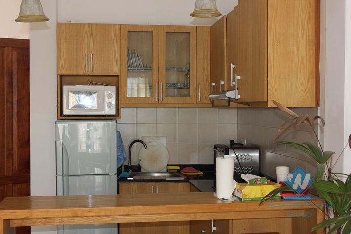 Two bed balcony apartment for rent on To Ngoc Van, Tay Ho, Hanoi